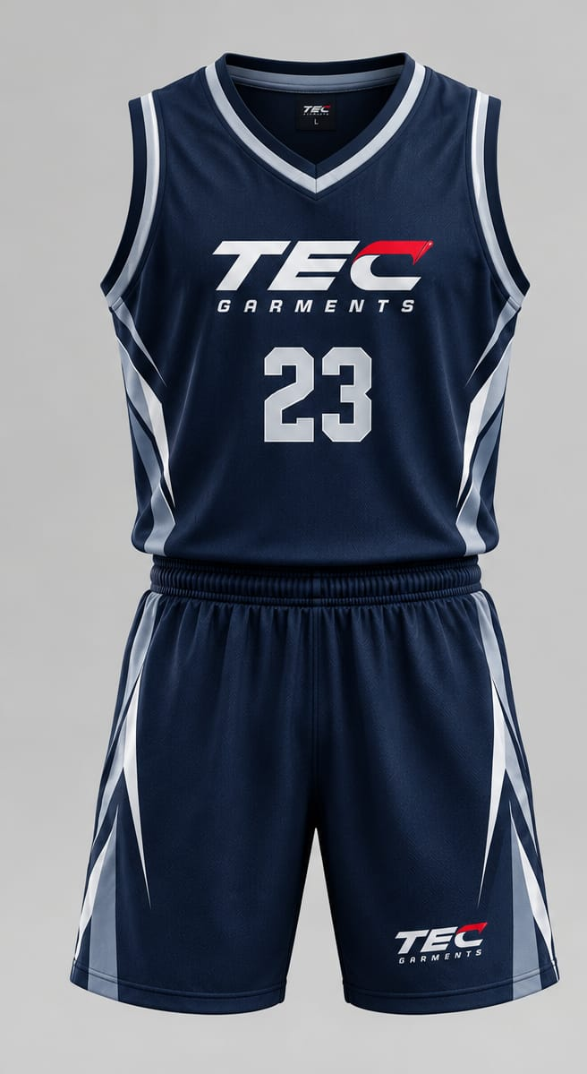Custom performance Basketball jersey — View front
